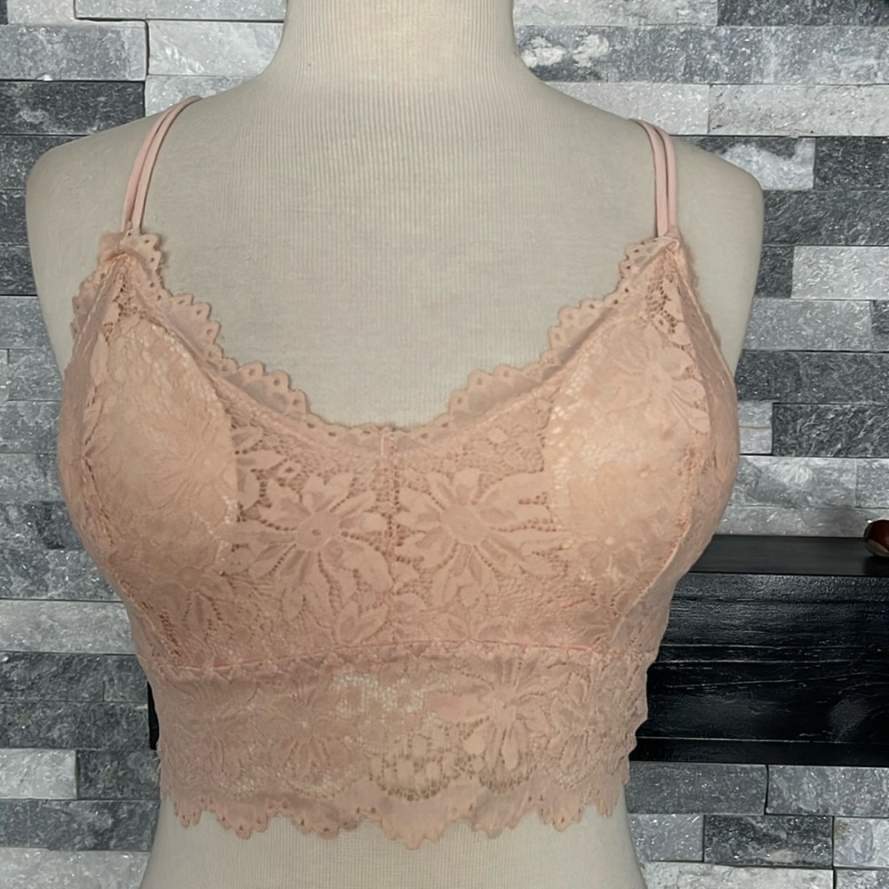 Duufin Lace Bralettes for Women’s with Straps and Removable Pads Size L